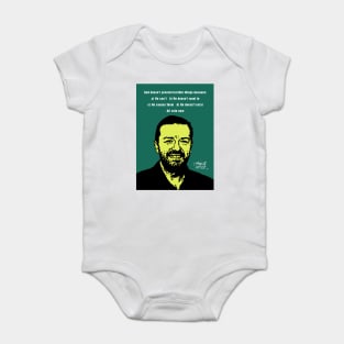 Ricky Gervais Atheist Baby Bodysuit